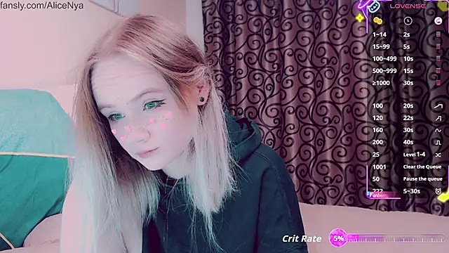 AliceNya cute online show from 19, 10, 2025