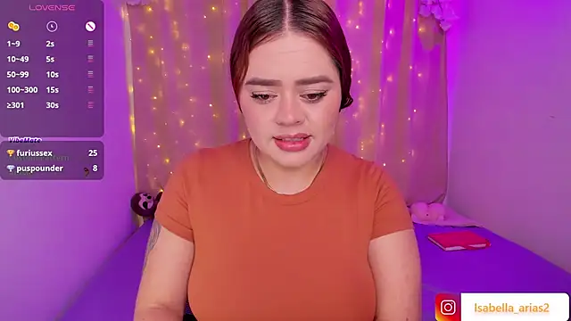 Snapshot of isabella_arias2 chatting on 2, 2, 2026 isabella arias2 online show from 2, 2, 2026