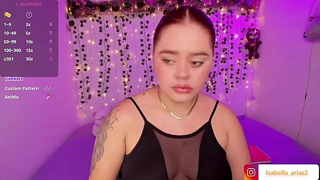Snapshot of isabella_arias2 chatting on 23, 12, 2025 isabella arias2 online show from 23, 12, 2025