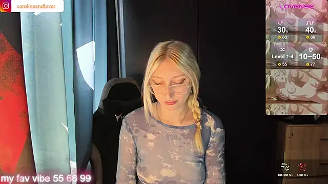 Caroline lover  online show from 4, 11, 2025