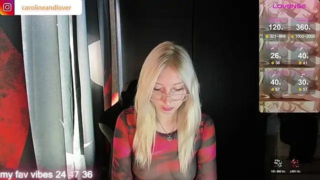 Caroline lover  online show from 7, 11, 2025