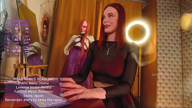 Snapshot of Giantess_Eva chatting on 17, 7, 2026 Giantess Eva online show from 17, 7, 2026