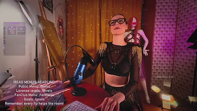 Giantess Eva online show from 14, 5, 2026