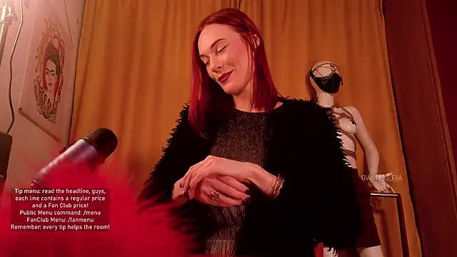 Giantess Eva online show from 19, 10, 2025