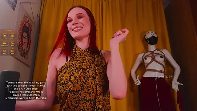 Giantess Eva online show from 6, 11, 2025