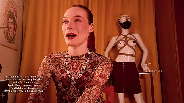 Giantess Eva online show from 22, 10, 2025