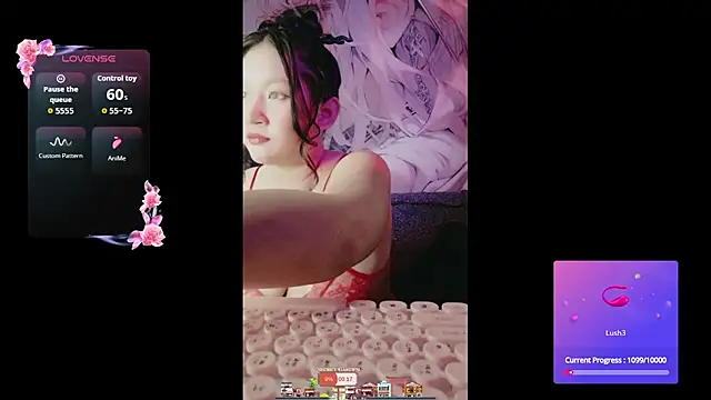 Lalacream12 online show from 7, 11, 2025