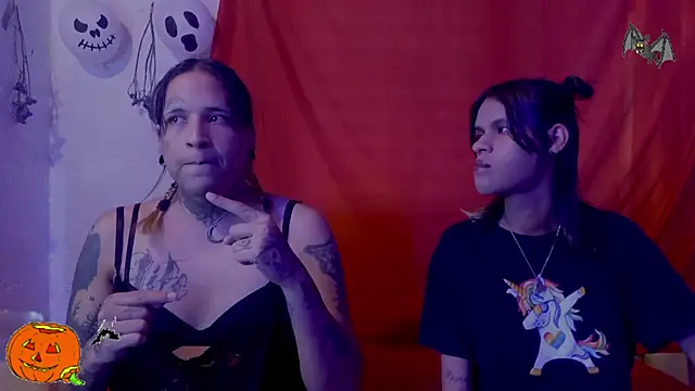 Couple Moth666 online show from 24, 10, 2025