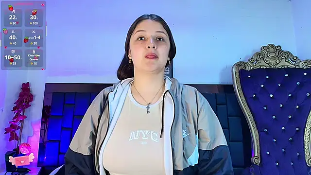 Krystal Heartss online show from 6, 1, 2026