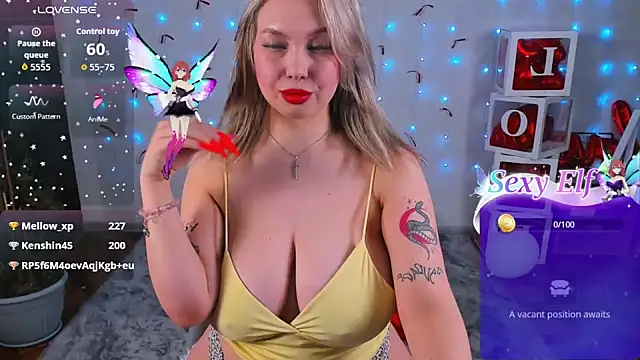 EvieMayson online show from 19, 2, 2026