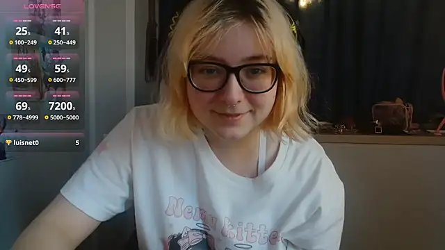 Snapshot of LolaWEI chatting on 8, 10, 2025 LolaWEI online show from 8, 10, 2025