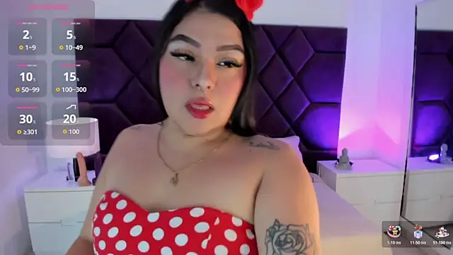 Snapshot of NandaLopez chatting on 18, 10, 2025 NandaLopez online show from 18, 10, 2025