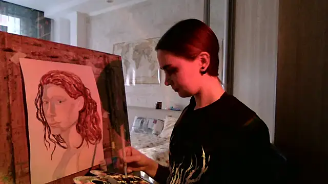 Snapshot of JinnyVibes chatting on 30, 10, 2025 JinnyVibes online show from 30, 10, 2025