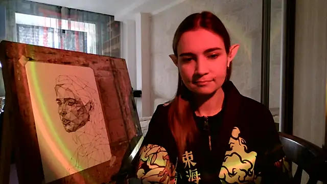 Snapshot of JinnyVibes chatting on 18, 10, 2025 JinnyVibes online show from 18, 10, 2025