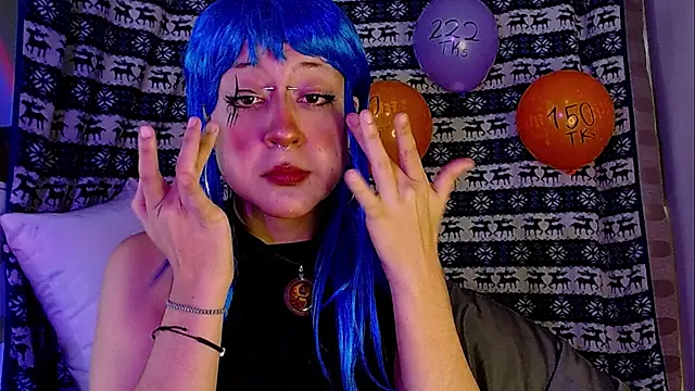 zora blue777 online show from 7, 11, 2025