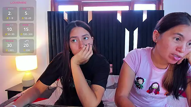 Sofy and Mia online show from 27, 10, 2025