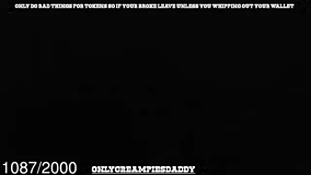 onlycreampiesdaddy online show from 16, 5, 2026