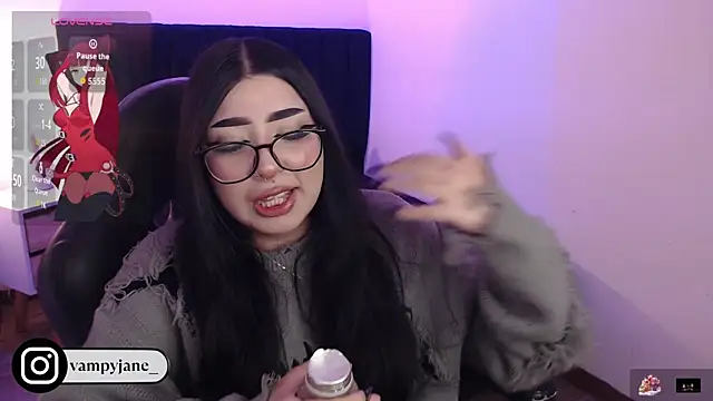 VamppyJane online show from 10, 1, 2026