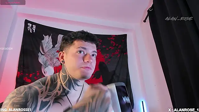 AlanRose01 online show from 12, 3, 2026