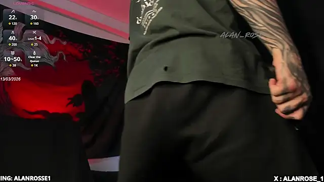 AlanRose01 online show from 13, 4, 2026