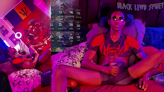 Snapshot of BlackLewdSpidey chatting on 4, 2, 2025 BlackLewdSpidey online show from 4, 2, 2025