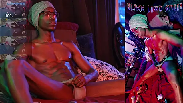 Snapshot of BlackLewdSpidey chatting on 2, 2, 2025 BlackLewdSpidey online show from 2, 2, 2025
