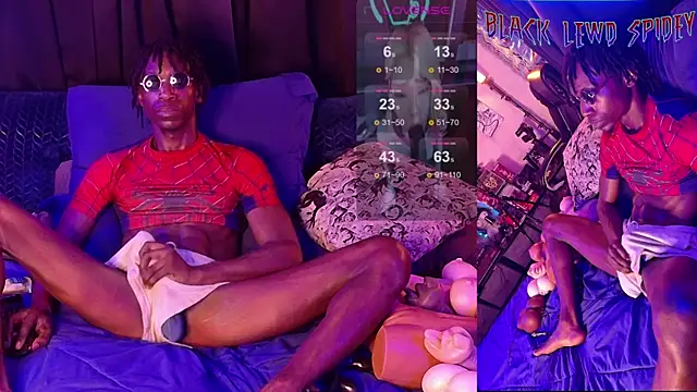 Snapshot of BlackLewdSpidey chatting on 9, 5, 2026 BlackLewdSpidey online show from 9, 5, 2026