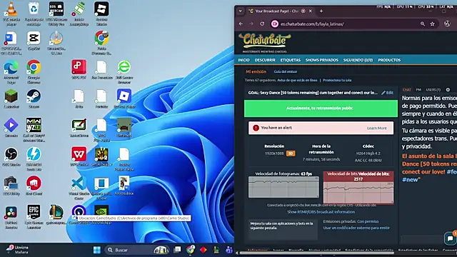 Layla Latina online show from 11, 11, 2025