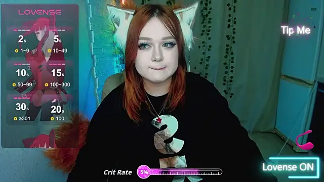 Lovly Vixen online show from 4, 3, 2026