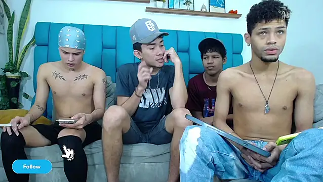 Hot Boys Latinos X online show from 6, 4, 2026