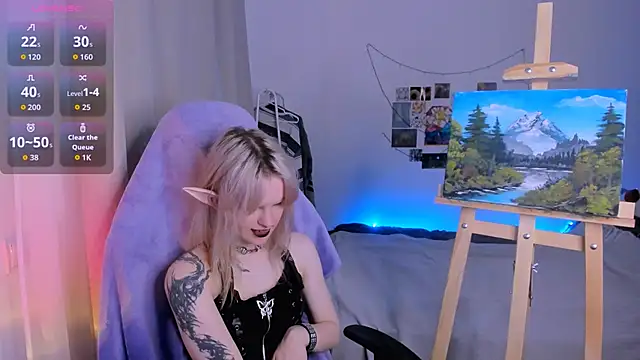 Snapshot of Mel_the_drawer chatting on 21, 5, 2026 Mel the drawer online show from 21, 5, 2026