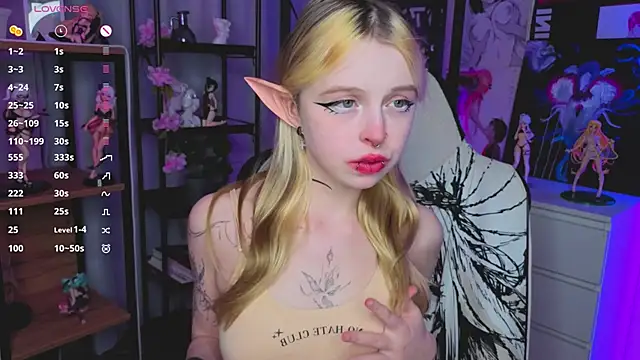 ElvenQueen online show from 18, 11, 2025