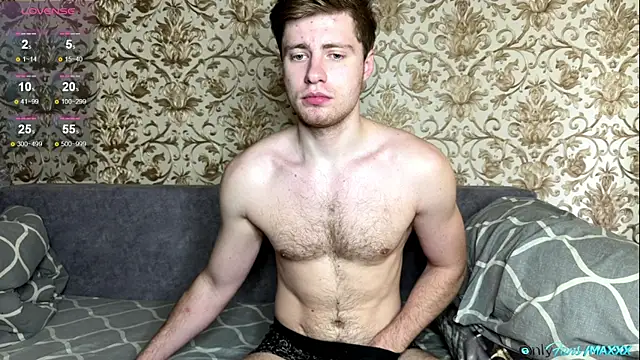 Maxhornyblondieman online show from 17, 5, 2026