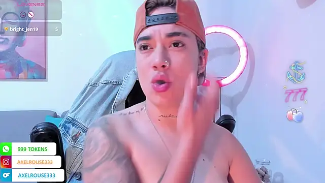 AxelRouse3 online show from 21, 4, 2026