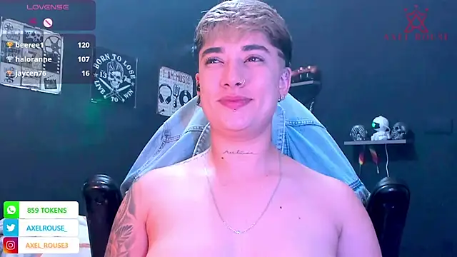 AxelRouse3 online show from 17, 12, 2025