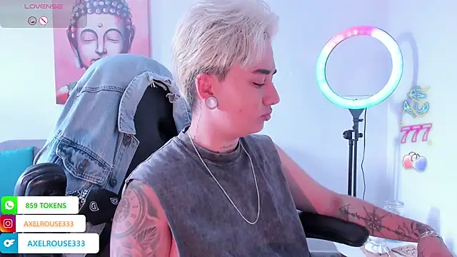 AxelRouse3 online show from 13, 4, 2026