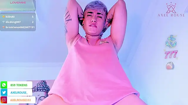 AxelRouse3 online show from 22, 3, 2026