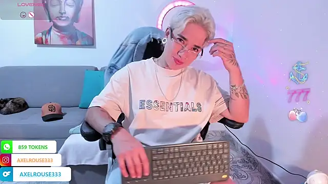 AxelRouse3 online show from 6, 4, 2026