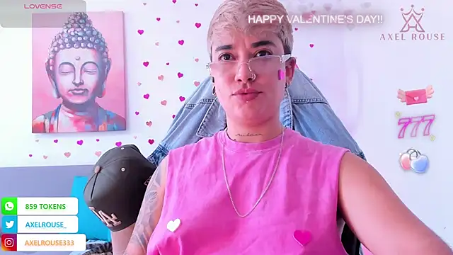 AxelRouse3 online show from 14, 2, 2026