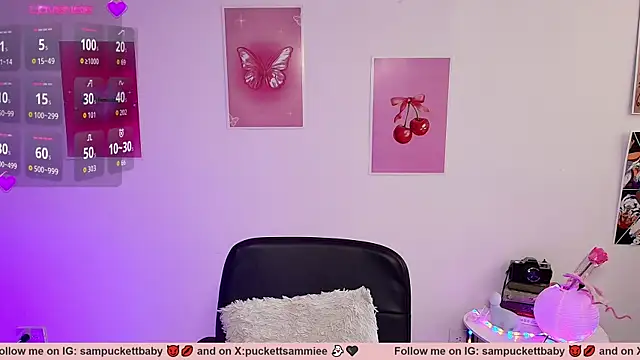Snapshot of Sampuckettbaby chatting on 29, 4, 2026 Sampuckettbaby online show from 29, 4, 2026