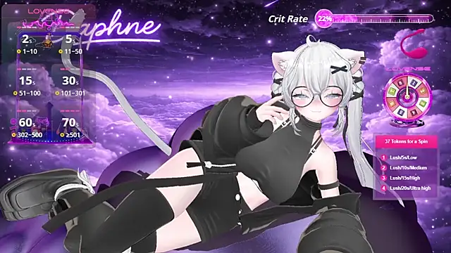 Muse Daphne online show from 20, 3, 2026