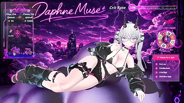 Muse Daphne online show from 14, 3, 2026