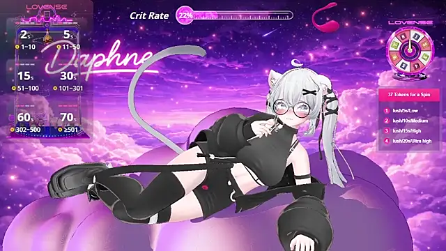 Muse Daphne online show from 27, 2, 2026