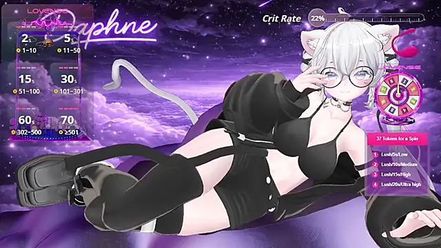 Muse Daphne online show from 18, 3, 2026