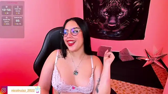 Snapshot of Nicolle_Ruizz chatting on 17, 6, 2026 Nicolle Ruizz online show from 17, 6, 2026