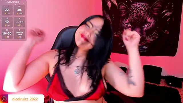 Nicolle Ruizz online show from 20, 12, 2025