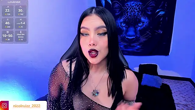 Nicolle Ruizz online show from 7, 1, 2026