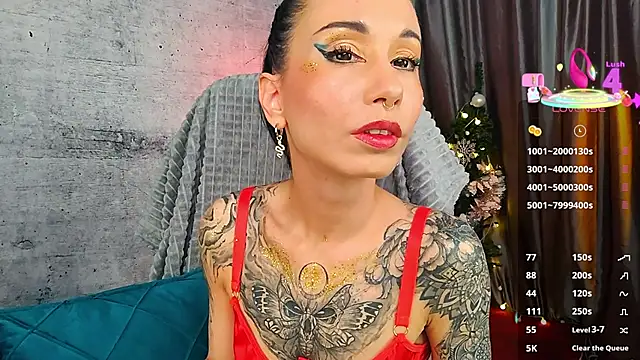 GoddessVespera online show from 19, 12, 2025