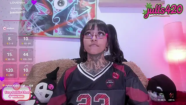 Snapshot of Julls420_ chatting on 7, 7, 2026 Julls420 online show from 7, 7, 2026