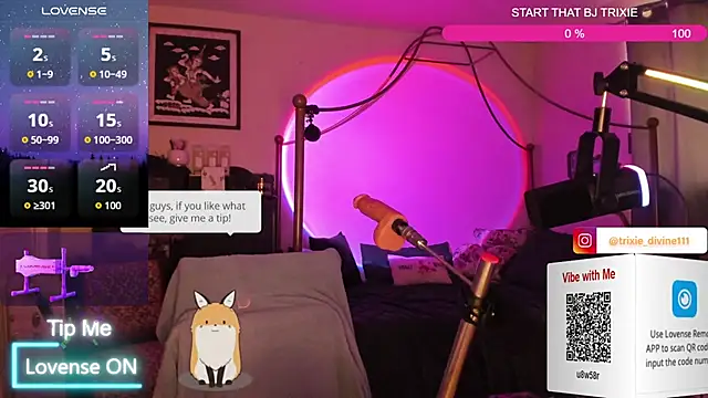 trixiedivine online show from 27, 3, 2026